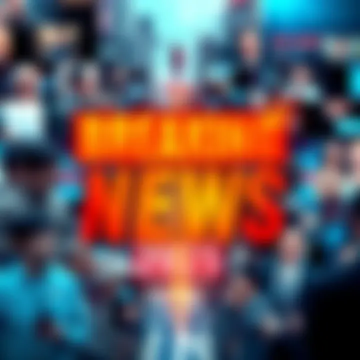 A collage of news headlines and images representing significant events in 2025.