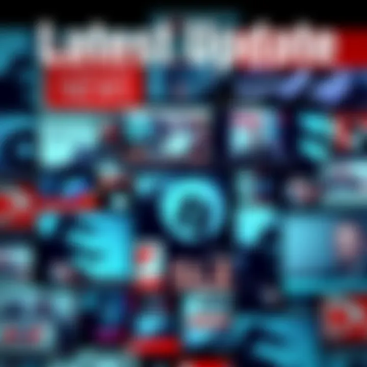 Recent news updates A collage of headlines showcasing important news stories