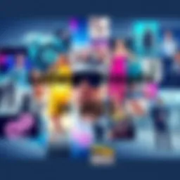 A collage of various trends shaping 2025 including technology, fashion, and sustainability themes