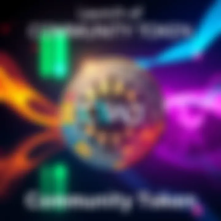 Illustration of a digital token symbolizing the CWU Community Token launch with the Solana logo and a representation of the Commonwealth countries