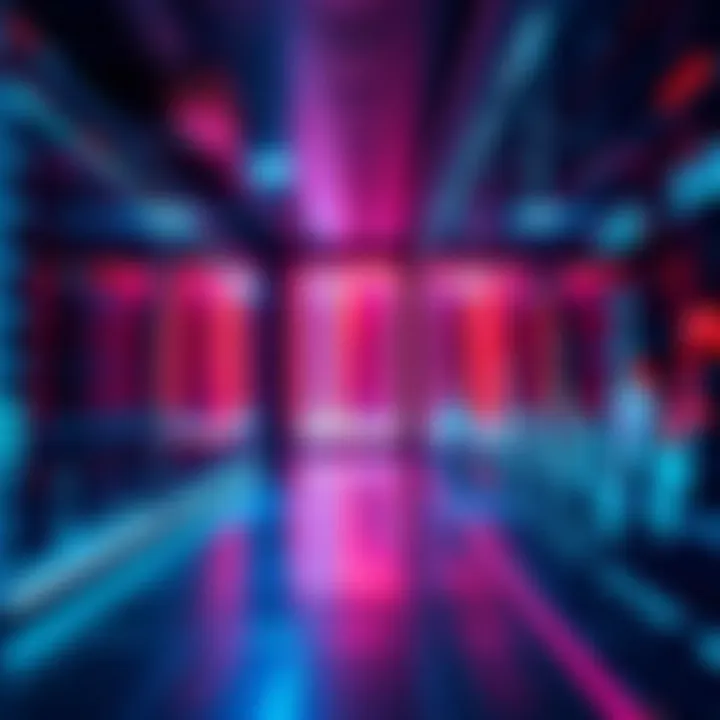 Layer 2 Scaling Solutions in Action A visual representation of Layer 2 scaling solutions showing different chains under load with performance metrics displayed.