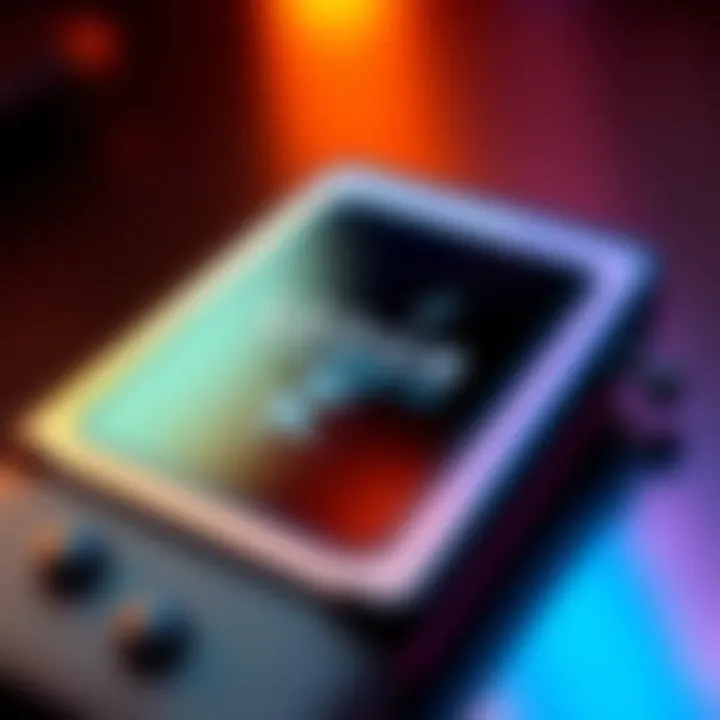 Close-up of a Ledger wallet displaying the clear signing feature on its screen, highlighting transaction approval clarity.
