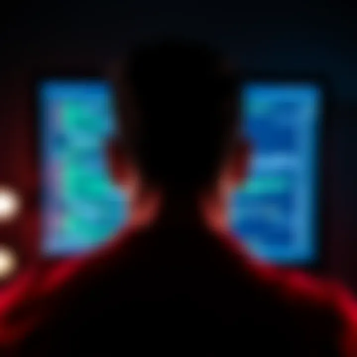 A person looking frustrated at a computer screen displaying the LedgerAPI4xx error message while trying to access the Ledger app for cryptocurrency management.