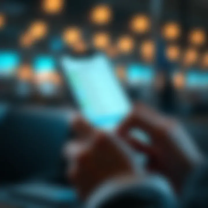 A person using the Ledger app on a smartphone, with a focus on managing multiple passphrases and accounts, showing a digital wallet interface.