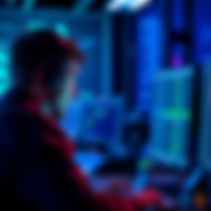 A person looking frustrated at a computer screen, indicating problems logging into Ledger Live after an update.