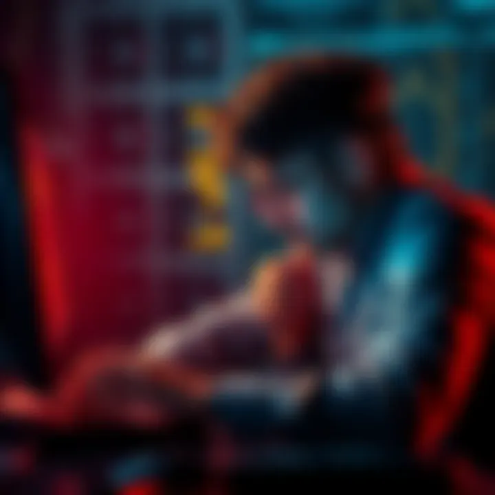 Digital Dilemma: Ledger Live Security Concern A worried tech user grappling with computer failure and potential Ledger Live data exposure.