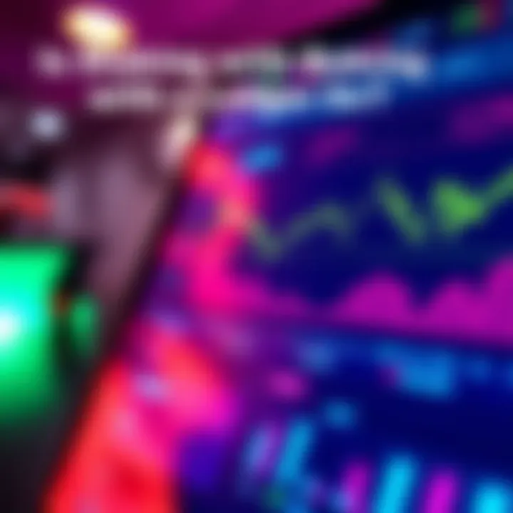 Exploring the Benefits of Staking with Ledger Live A close-up view of a Ledger Live interface with digital asset graphs and statistics on the screen