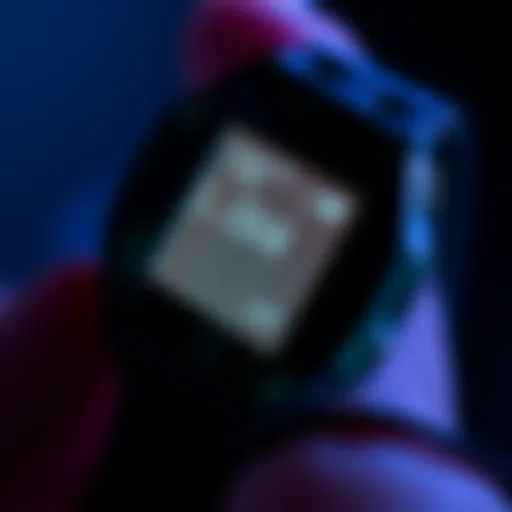 Close-up of a Ledger Nano S showing a faint and dim display, highlighting the user's frustration over usability issues.