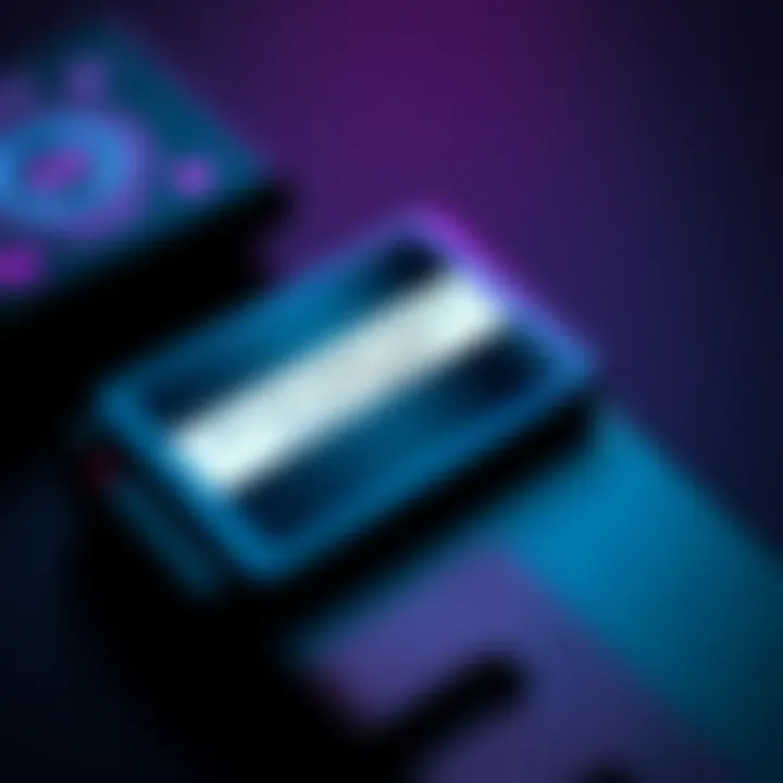 A close-up view of the Ledger Nano S hardware wallet with a warning message about stopped support