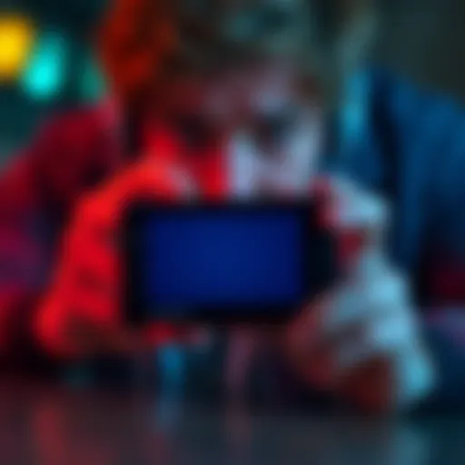 Ledger Nano S Wallet A close-up of a Ledger Nano S wallet showing an empty screen with a worried user in the background
