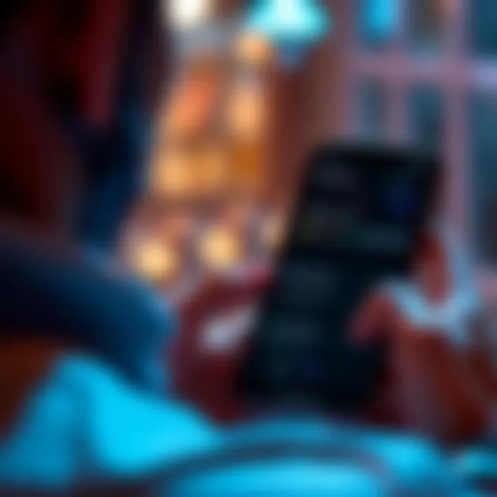 A person using Ledger Nano X with a Metamask interface on a smartphone, showing transaction issues after a firmware update.