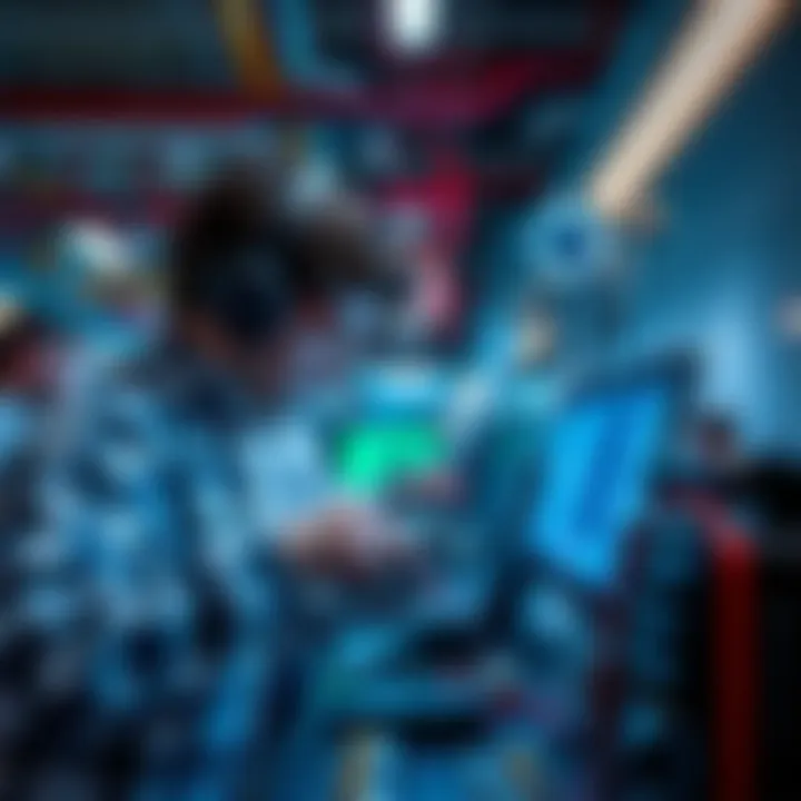 Members of Ledger's security team examining hardware for vulnerabilities in a lab environment