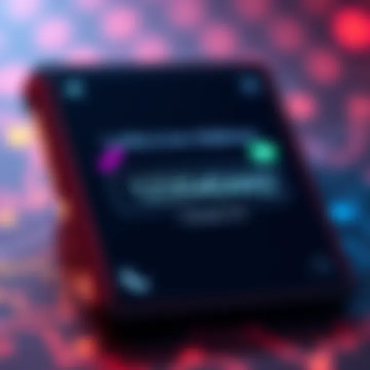 A visual representation of a Ledger wallet interface showing a new receiving address, indicating changes after a transaction.