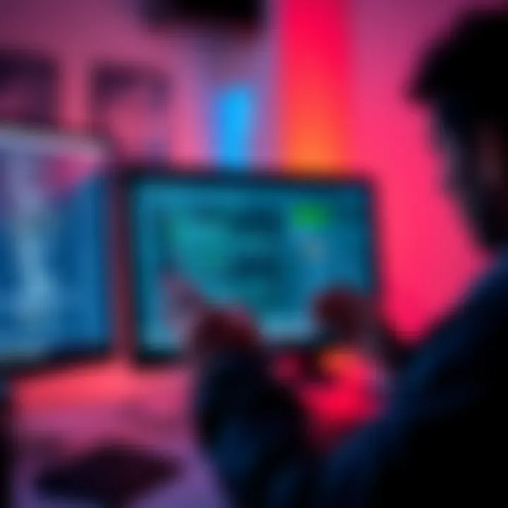 A person setting up a Ledger wallet on a computer screen showing Electrum software