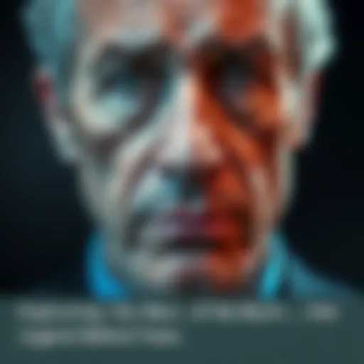 A close-up portrait of a famous person known for their impact on history, showing confidence and charisma.