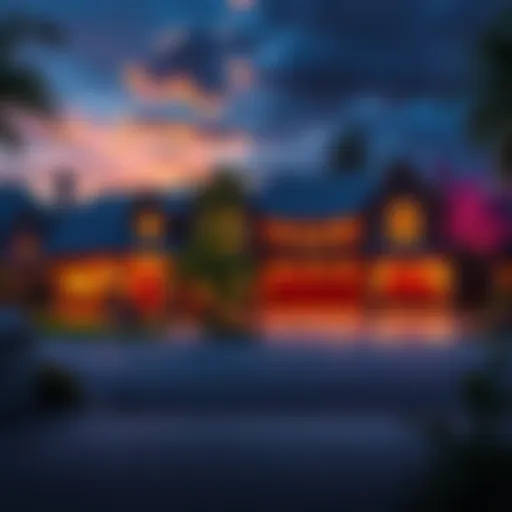 A visual representation showing older parcels being upgraded with legendary features, highlighting the difference between old and new properties.