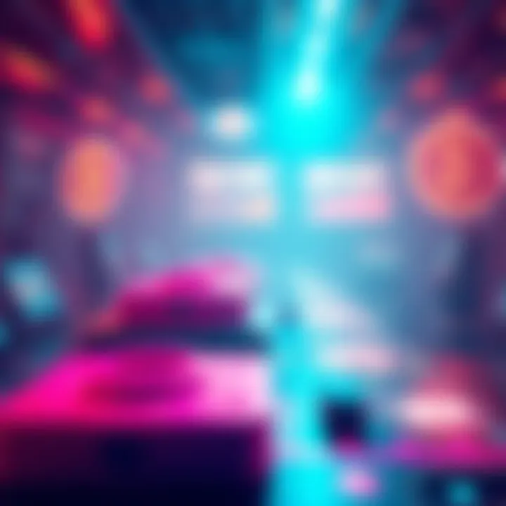 Visual of Leios testnet upgrades with performance metrics and user feedback illustrations