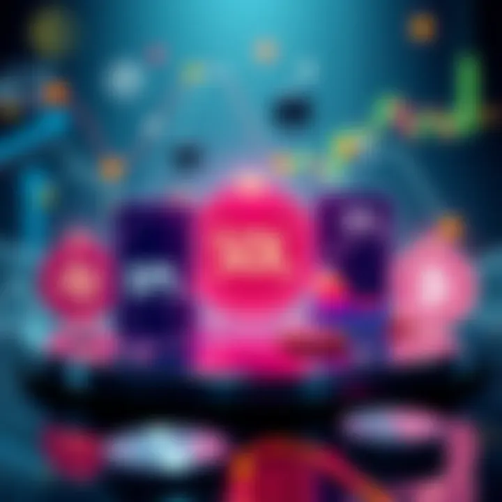 A graphic showing different lending platforms for Solana with SOL and SPL tokens prominently featured