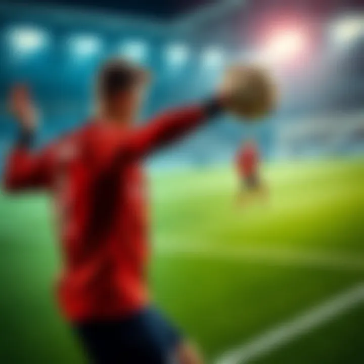 Leverkusen Keeper Candidates Dramatic action shot of Bayer Leverkusen goalkeeper candidates training