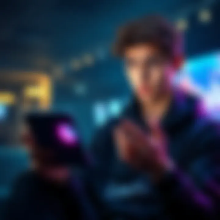 A person looking worried while checking the Levlx Token on a smartphone, symbolizing investment concerns.