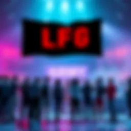 A group of people united under the LFG Army banner, showcasing their collaboration and energy for initiatives in 2026.