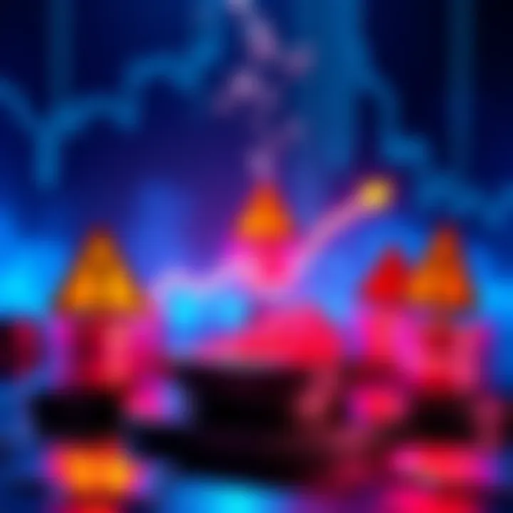 A graphic showing declining rewards for liquid staked ETH with caution symbols and safer asset options around it.