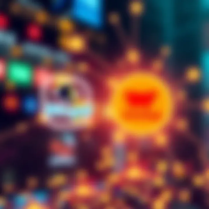 Bitget Wallet and Cow Swap logos connecting to a network, symbolizing the integration of DEX aggregators and liquidity networks.