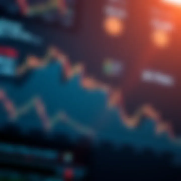 Litecoin Market Trends Analysis Graph depicting Litecoin's market cap decline with visual indicators of trading volume and external news impact