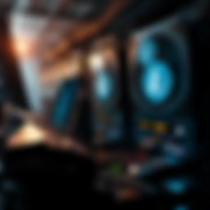 A group of miners working on scrypt mining machines with Litecoin logos visible, showing dedication to the cryptocurrency in 2026.
