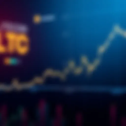 A line graph showing the recent price trends of Litecoin (LTC) with upward movements, indicating potential investment opportunities.