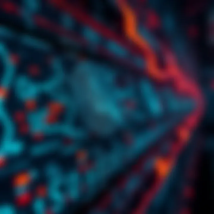 A visual representation of Litecoin's blockchain being reverted to address the MWEB exploit, showing a digital ledger with highlighted changes.