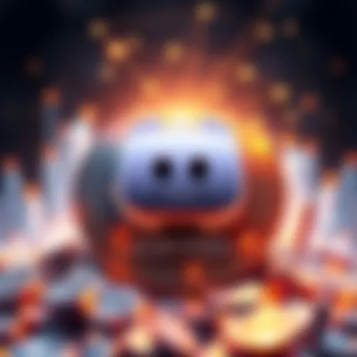 Graphic showcasing the launch of a new Discord channel for Litecoin developers and networking, featuring symbols of blockchain and community connection.