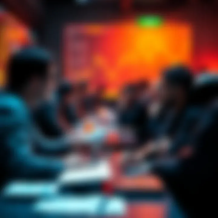 People discussing Litecoin trading strategies and market analysis in a user board thread