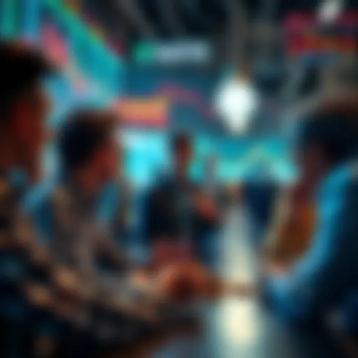 People engaged in a discussion about Litecoin trading strategies and market insights.