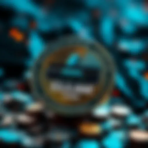 Graphic showing Litecoin logo with a counter surpassing 535,000 coins, symbolizing privacy enhancement in cryptocurrency transactions.