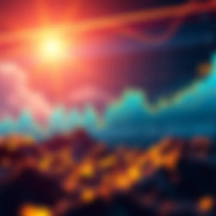 Graph showing rising transaction volume and locked LTC in MWEB with a bright future for Litecoin