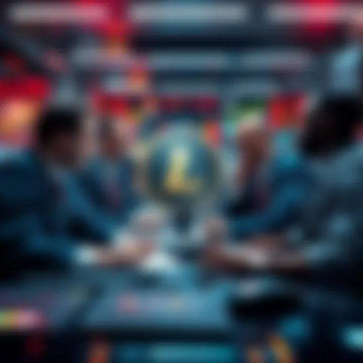 Traders discussing Litecoin strategies and analysis