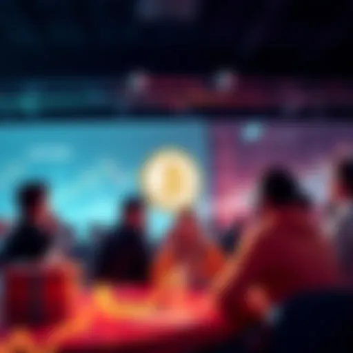 People sharing insights on Litecoin trading strategies and market trends during a Sunday discussion.