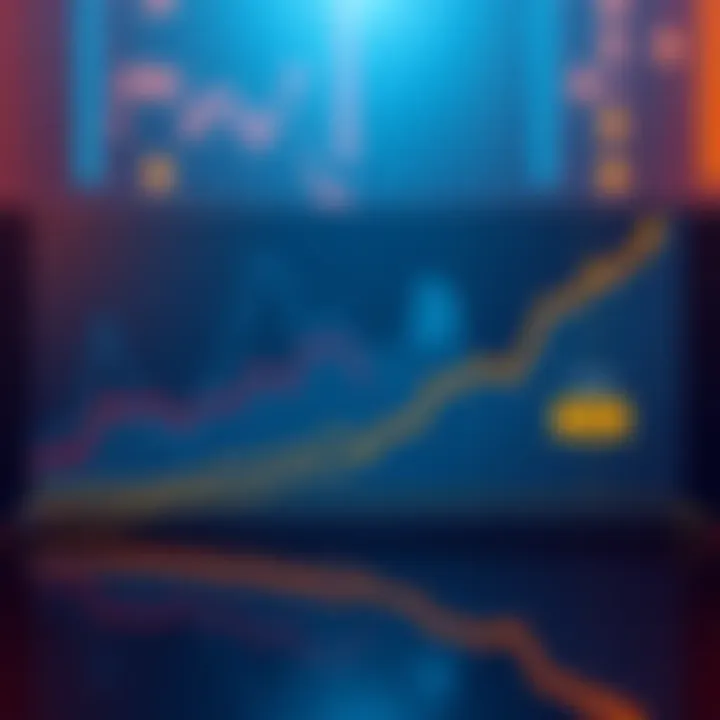 Loaning to Buy Bitcoin A graph comparing loaning to buy Bitcoin versus dollar-cost averaging, showing a rise in Bitcoin value over time, with loan benefits highlighted