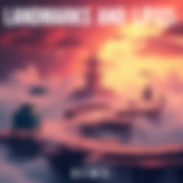 A Location Placement Unit set against the backdrop of a potential landmark area, indicating a decision point for players.