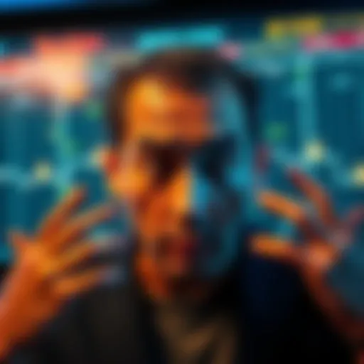 User Frustrated Over Locked Pi Coins Person looking worried as they face a locked digital wallet screen representing locked Pi coins until 2029.
