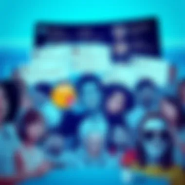 Emotional Loopring Community Posts A collage showing contrasting emotional reactions from the Loopring community, featuring humorous and cringe-worthy comments alongside playful graphics.