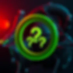 A visual representation of a Loopring logo with question marks, symbolizing uncertainty about the team's activity