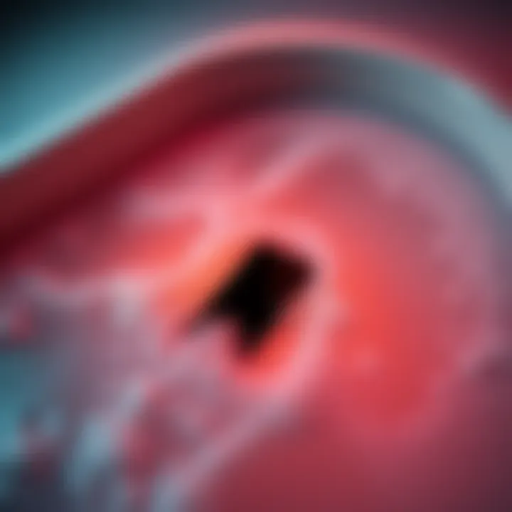 Lost Phone in Hottub A phone submerged in a saltwater hottub surrounded by water and bubbles