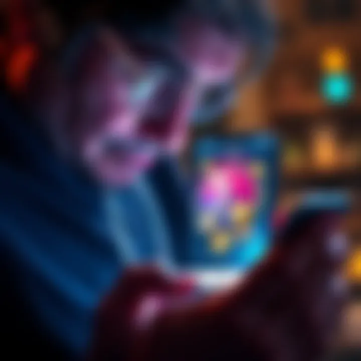 A worried person looking at their phone, displaying a wallet app with missing Pi coins, symbolizing loss and security issues