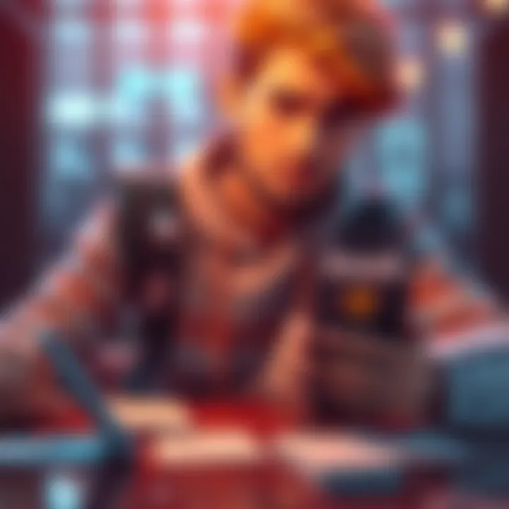 A person looks worried while holding a smartphone, with a Trust Wallet logo and transaction receipts on the table.