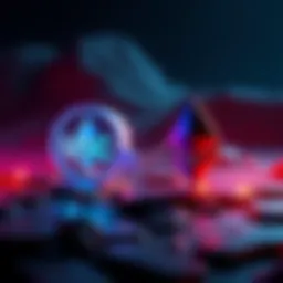 A graphic showing a broken link between a USDC logo and an Ethereum wallet symbol, depicting a failed transaction