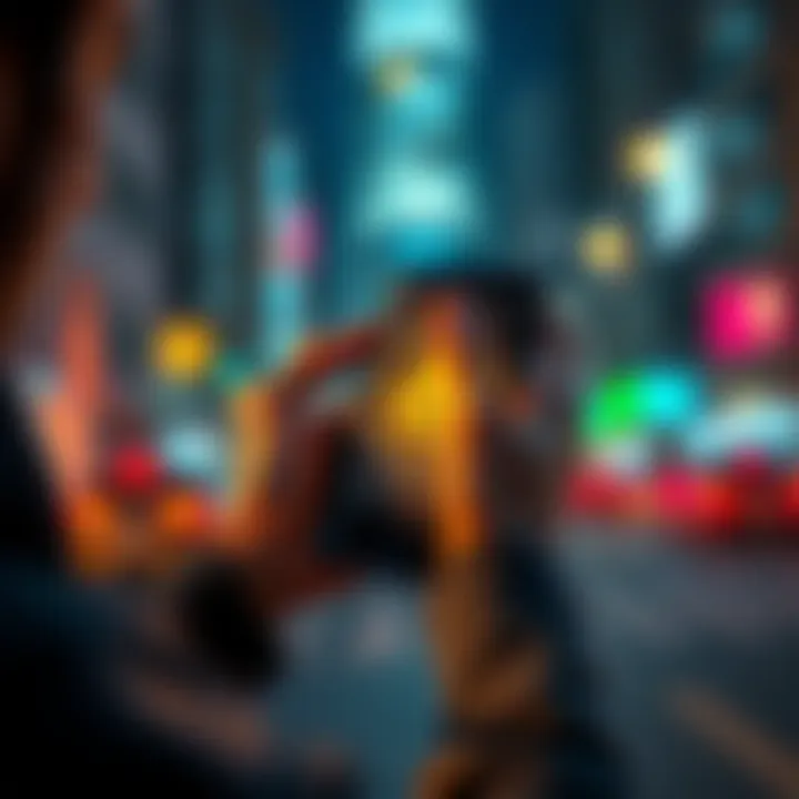 A person holding their phone looking worried about a lost Trust Wallet with cryptocurrency inside.