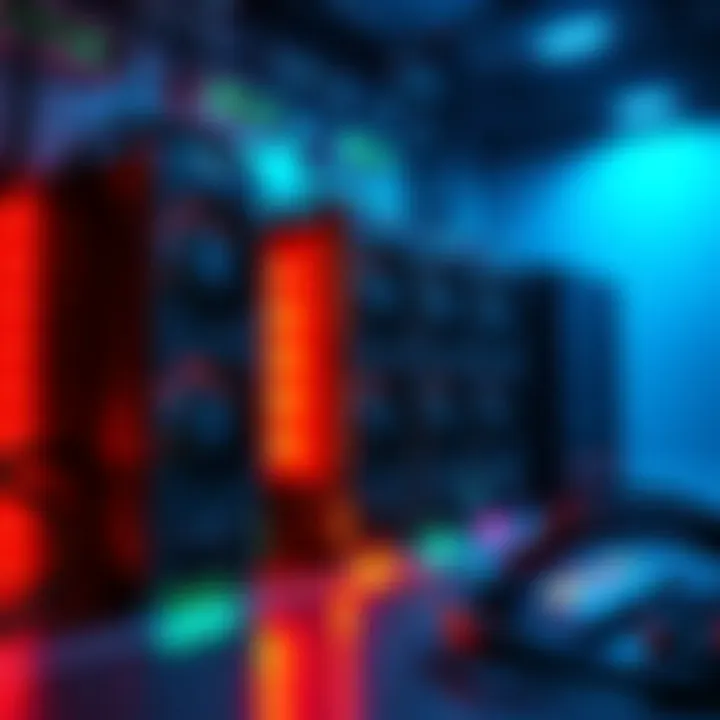 A high-performance mining rig featuring seven Lottery Miners optimized for efficiency and power, symbolizing advancement in crypto technology.