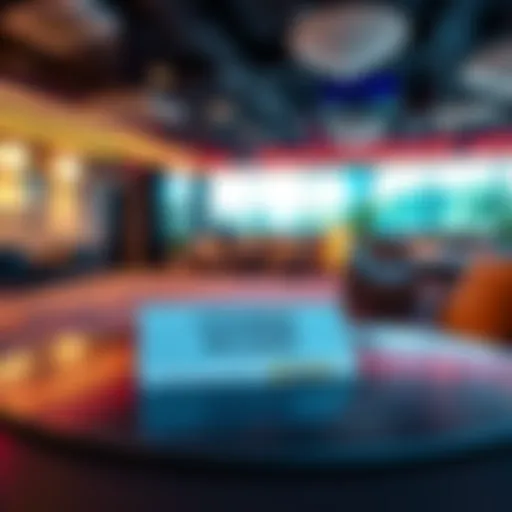 Lounge Access Pass A relaxed lounge area with comfortable seating and a free pass on a table, inviting customers to enjoy.